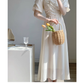 women's summer square neck dress  YM1103