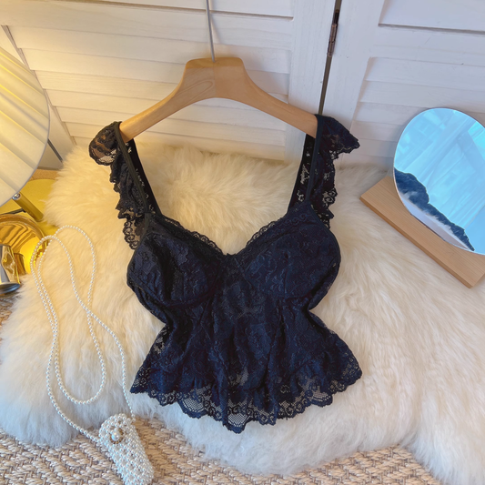 Summer new sexy beautiful back waist top YM286
