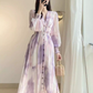 A-line Chiffon Summer Dress YM1110