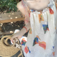 women's summer floral suspender dress YM1192