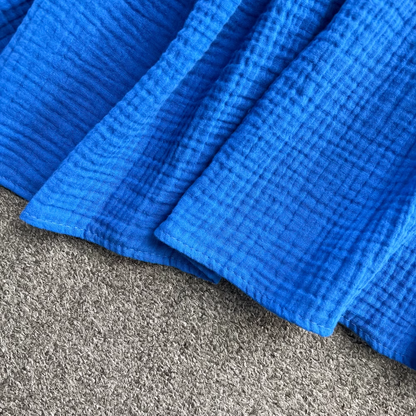 Blue Seaside Resort Dress,YM217