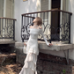 Elegant Off-shoulder Irregular Ruffled Off-shoulder Prom Party Dress  YM1823