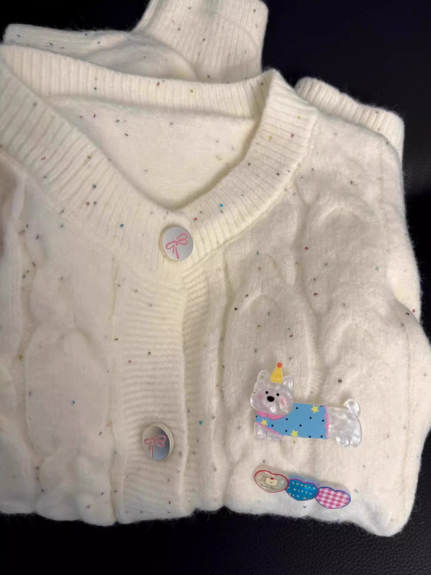 Cute, Versatile, Soft And Cozy Knitted Cardigan Sweater YM2410