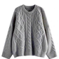 women's fall and winter twist sweater YM576