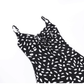 New style polka dot suspender dress YM745