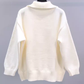 College style polo collar sweater autumn and winter YM928