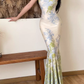 women's summer printed suspender dress YM1063