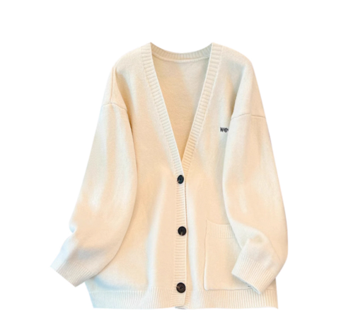 Knitted Cardigan Autumn New Slim V-neck Sweater YM2285