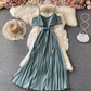 Cute A line dress off shoulder fashion dress maxi dress ,YM92