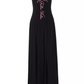 Off the shoulder long dress    YM1355
