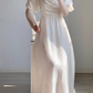 women's summer square neck dress  YM1103