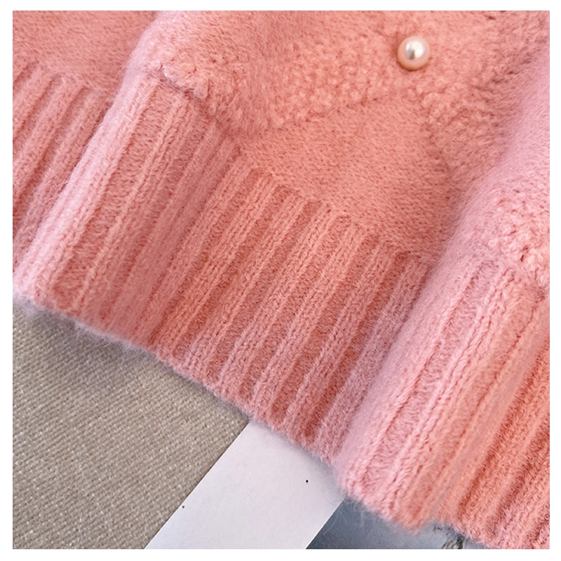 Sweet Pink Knitted Sweater YM2303
