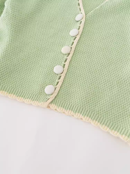 V-neck long-sleeved knitted cardigan jacket YM667