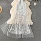White long summer dress  YM1245