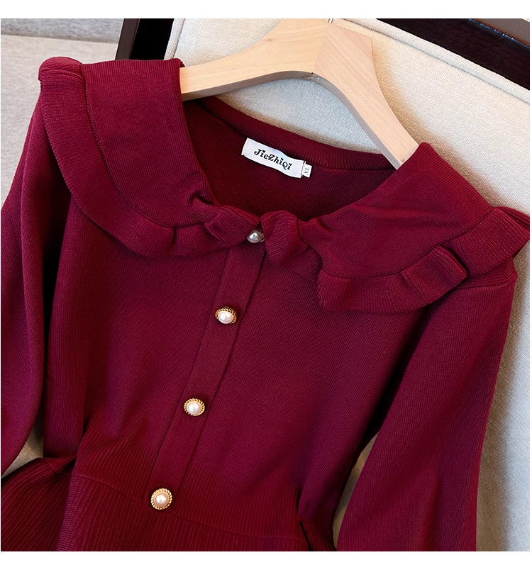 Knitted sweater dress YM877