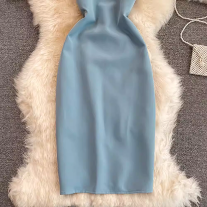 Fashion Sheath Mini Dress ,YM219