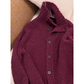 Retro Stand Collar Bouclé Knitted Cardigan Thickened Sweater Jacket YM1849