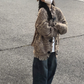 Retro Hip Hop Street Horn Button Cardigan Sweater YM696