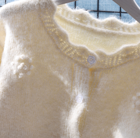 Sweet Sweater Coat For Women New Style Ladies Short Knitted Cardigan YM2381