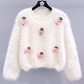 women's autumn and winter 3D floral sweater YM651