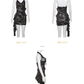 Black Halter Mini Dress  YM1335