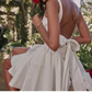 White Backless Dress  YM1368