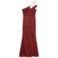 Red sequined sexy dress YM925