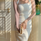 Halter neck dress new sheath birthday party dress YM1939