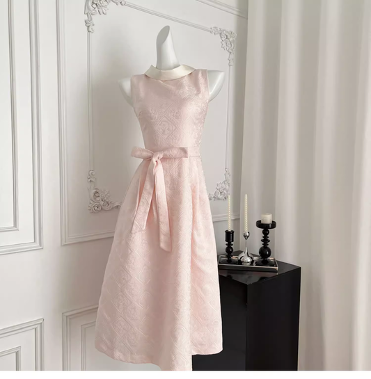Elegant Pink A Line Birthday Dress Party Dress YM2080