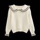 women's doll collar sweater spring and autumn  YM652