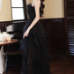 Black Strapless Prom Dress New Birthday Outfits YM1611