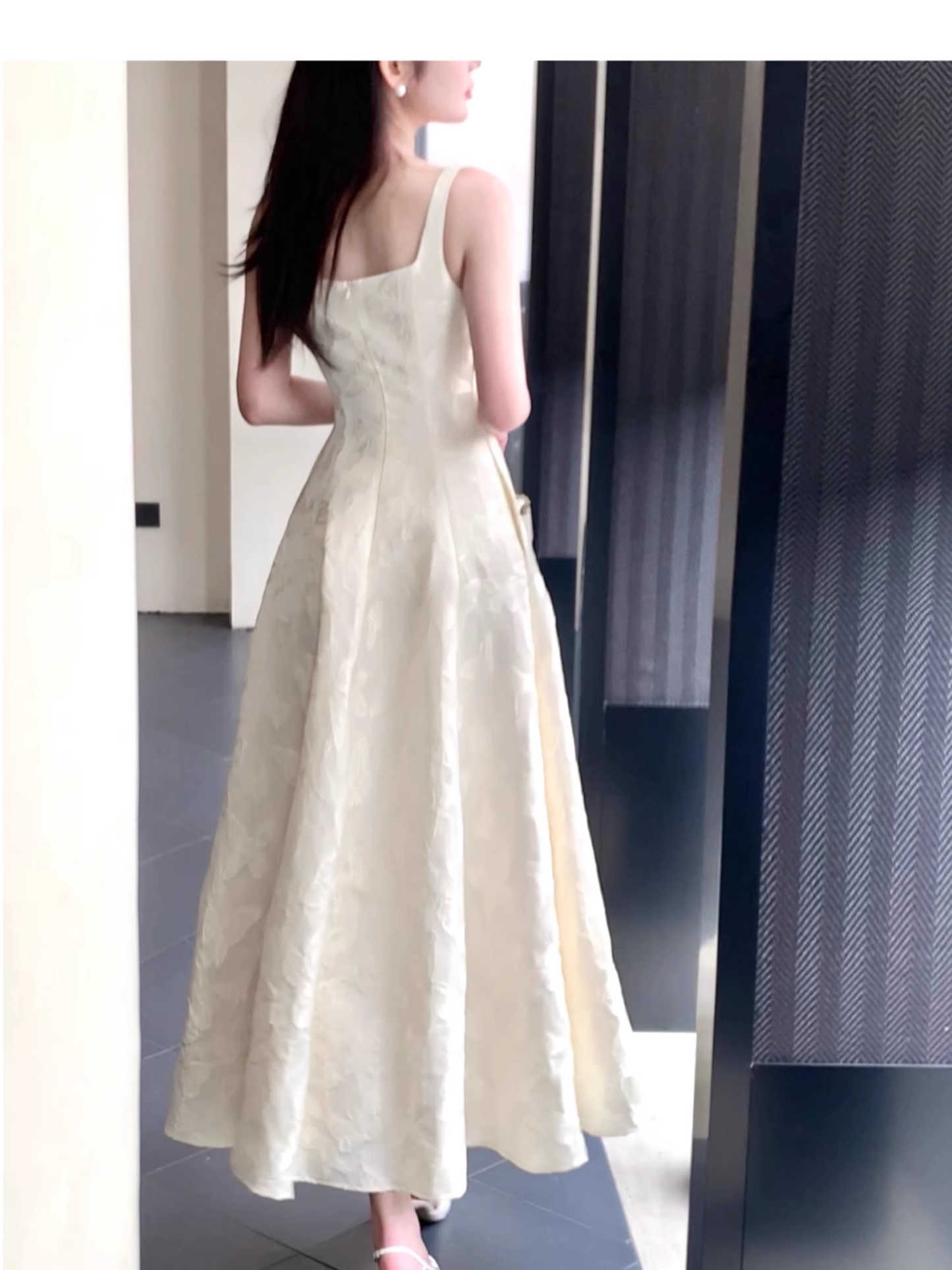 Vintage Birthday Dress Classy Satin A Line Prom Dress YM1701